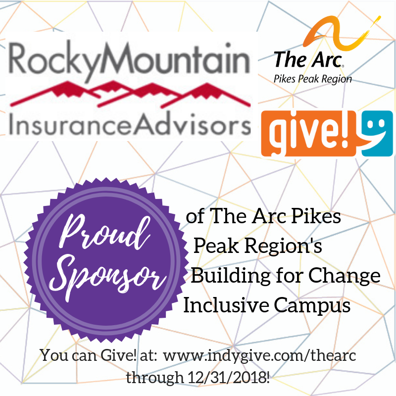 2018 Give! Matching Grantor Shout-Out Rocky Mountain Insurance Advisors
