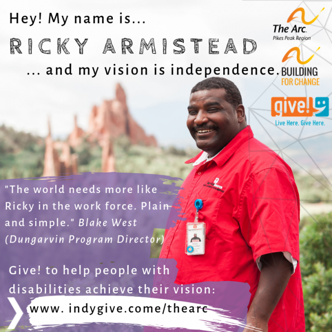 Give to help people with intellectual and developmental disabilities achieve their vision at www.indygive.com/thearc