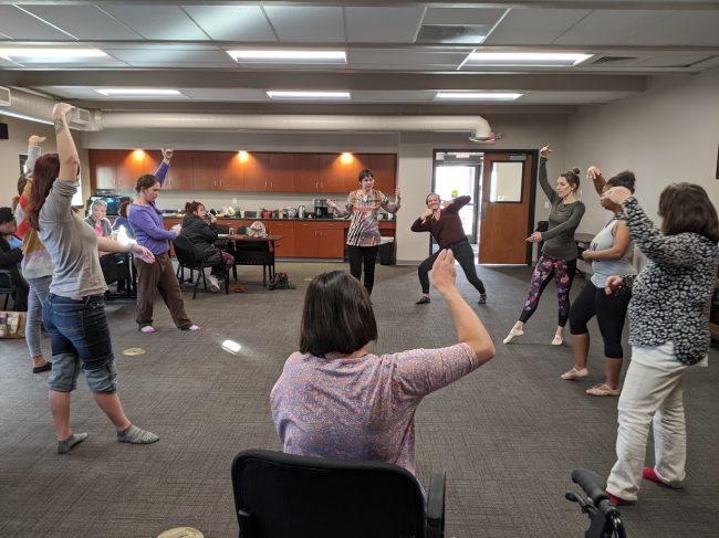 Inclusive Dance Class at The Arc PPR